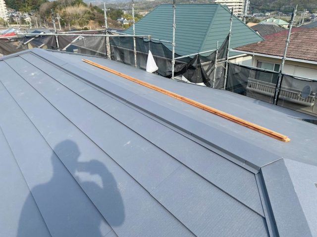 加古川市で棟包板金の設置